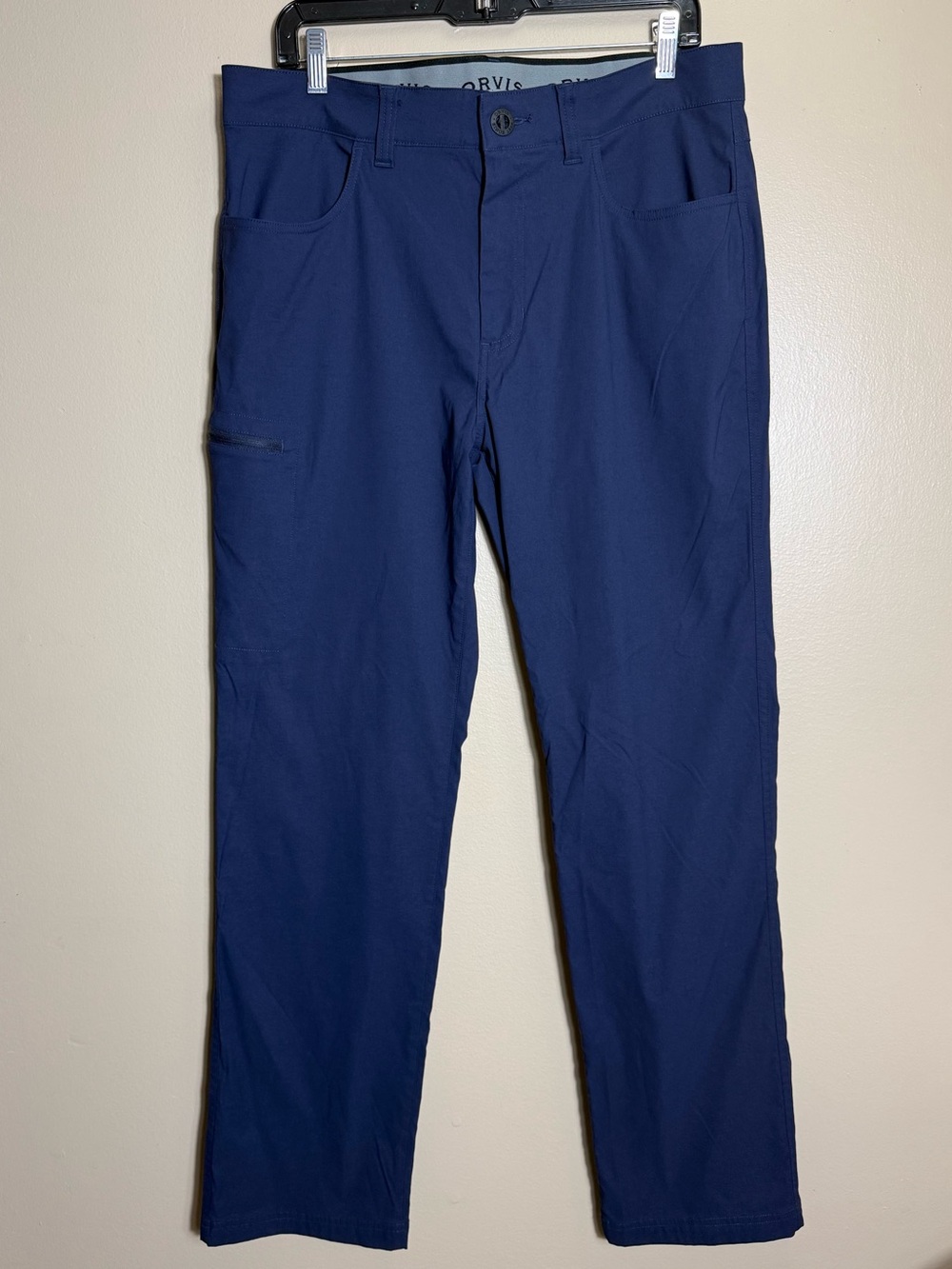 Orvis Performance Hiking Pants Men’s 34x32 Navy Outdoor Tech Pants
